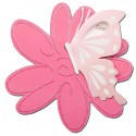 Faire-part de naissance original fille papllon fuchsia Busquet 3104115604G Faire-part de naissance original fille papllon fuchsia Busquet 3104115604G