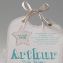 Faire-part de naissance original vintage forme sac Belarto Baby Dreams 715007 Faire-part de naissance original vintage forme sac Belarto Baby Dreams 715007