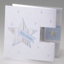 Faire-part de naissance elegant garcon bleu etoile Belarto Baby Dreams 715037 Faire-part de naissance elegant garcon bleu etoile Belarto Baby Dreams 715037