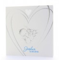 Faire-part de naissance coeur dessin fusain Belarto Baby Dreams 715924 Faire-part de naissance coeur dessin fusain Belarto Baby Dreams 715924
