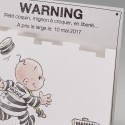 Faire-part naissance humoristique bébé prisonnier Belarto Naissance 2020 610001 Faire-part naissance humoristique bébé prisonnier Belarto Naissance 2020 610001