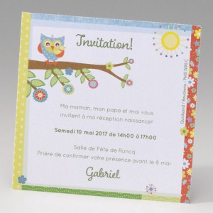 Carte remerciements naissance  BELARTO Happy Baby 715316