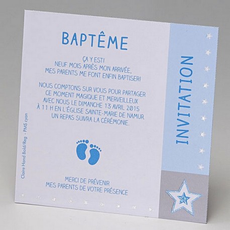 Carte remerciements naissance BELARTO 715304 Carte remerciements naissance BELARTO 715304
