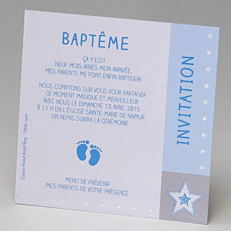 Carte remerciements naissance  BELARTO 715304