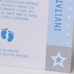 Carte remerciements naissance  BELARTO 715304