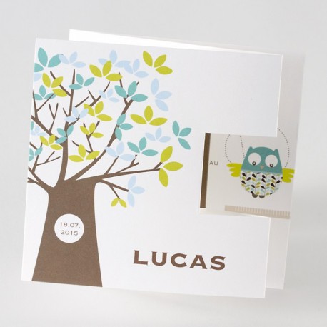 Faire-part de naissance original dépliant nature Buromac Baby Folly (2016) 584.058 Faire-part de naissance original dépliant nature Buromac Baby Folly (2016) 584.058