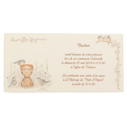 Carte Invitation Communion Busquet 13 01 441 106 3b 92 013