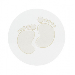 Sticker pieds bébé BUROMAC Pirouette