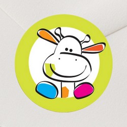 Sticker girafe colorée BELARTO Happy Baby 715150P