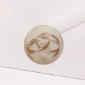 Timbre de Scellage alliances sepia - Belarto Love 726322P Timbre de Scellage alliances sepia - Belarto Love 726322P