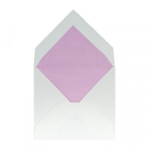 Enveloppe Spéciale Crème Rose 140 x 125 - Buromac 93.036