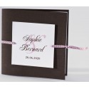 Faire-part mariage original bois ruban rose Buromac La Vie en Rose 106.099 Faire-part mariage original bois ruban rose Buromac La Vie en Rose 106.099
