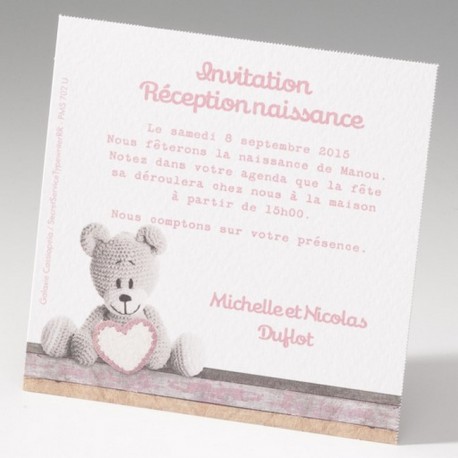Carte remerciements naissance BELARTO 715301 Carte remerciements naissance BELARTO 715301