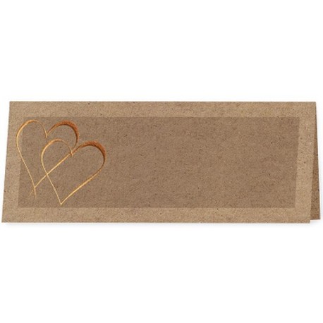 Marque Place marron coeurs vernis doré - Belarto Love 726761 Marque Place marron coeurs vernis doré - Belarto Love 726761