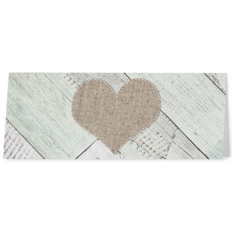 Marque Place nature vintage bois coeur - Belarto Love 726702