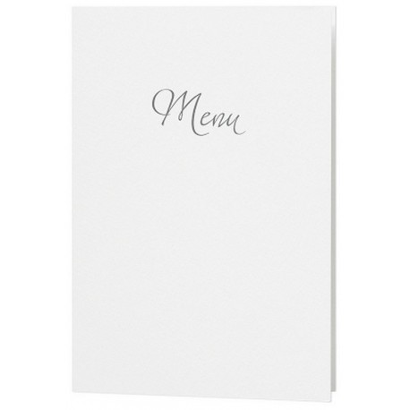 Menu mariage classique papier irisé - Belarto Romantic 726677 Menu mariage classique papier irisé - Belarto Romantic 726677