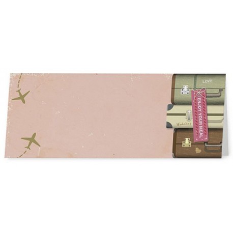 Marque Place original rose thème voyage - Belarto Romantic 726713 Marque Place original rose thème voyage - Belarto Romantic 726713