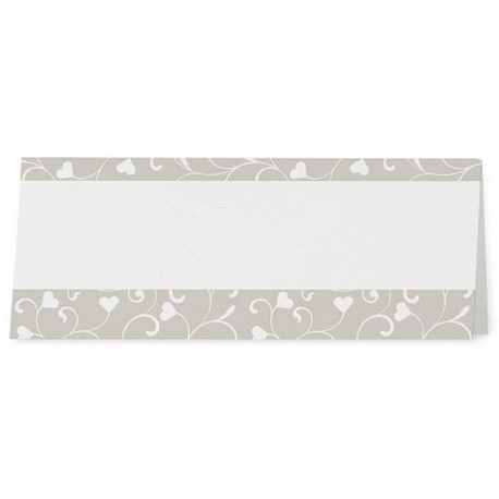 Marque Place crème taupe irisé coeurs - Belarto Romantic 726755