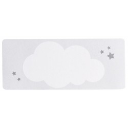 Etiquettes adresses grise nuage étoiles BUROMAC Baby Folly (2016) 576.202