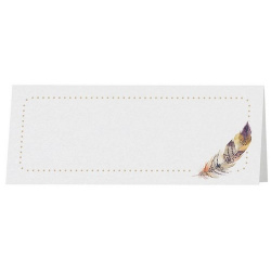 Marque Place élégant plume multicolore Belarto Bohemian Wedding 727705