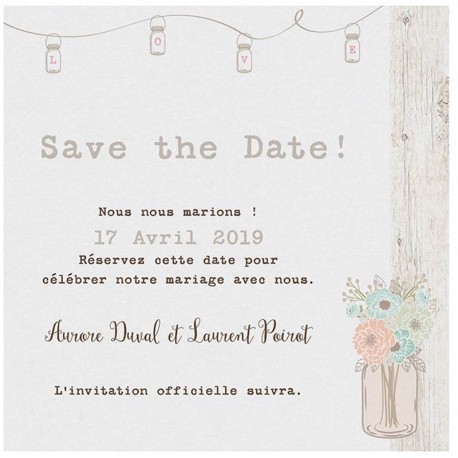 Carte lunch ou remerciements bohème chic fleurs pastelles Belarto Bohemian Wedding 727533 Carte lunch ou remerciements bohème chic fleurs pastelles Belarto Bohemian Wedding 727533