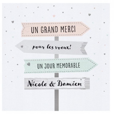 Carte Un grand merci !