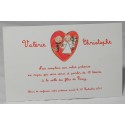 Carte lunch ou remerciements dessin enfantin Faire Part Select Romance 59663 Carte lunch ou remerciements dessin enfantin Faire Part Select Romance 59663