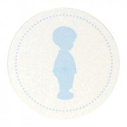 Sticker petit garçon bleu BUROMAC Baby Folly (2019) 574.106