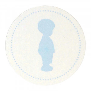Sticker petit garçon bleu BUROMAC Baby Folly (2019) 574.106