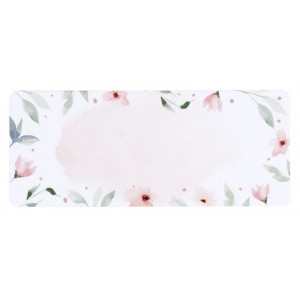 Etiquettes adresses élégante florale rose vert aquarelle BUROMAC Baby Folly (2019) 579.204