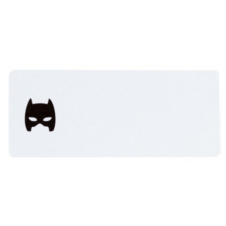 Etiquettes adresses masque super héros Batman BUROMAC Baby Folly (2019) 579.217