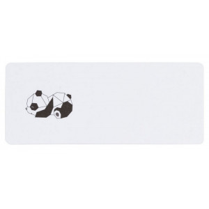 Etiquettes adresses panda stylisé moderne BUROMAC Baby Folly (2019) 579.296