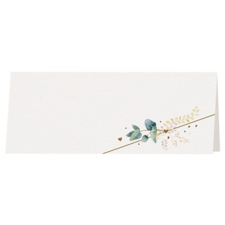 Marque Place chic crème feuilles aquarelles Belarto Celebrate Love 7297005