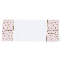 Marque Place moderne blanc rose motifs géométriques Belarto Celebrate Love 7297003