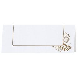 Marque Place blanc irisé cadre feuillage marron Belarto Celebrate Love 7297006