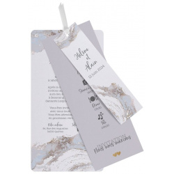 Faire-part mariage chic violine dorure marbré BELARTO Collection Mariage 620020