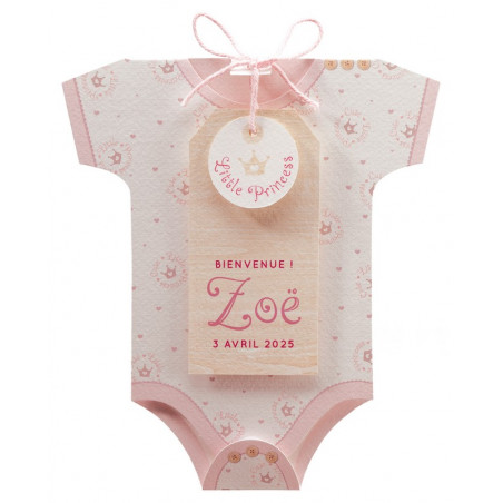 Faire-part de naissance original vintage fille body Belarto Naissance 2020 610003 Faire-part de naissance original vintage fille body Belarto Naissance 2020 610003
