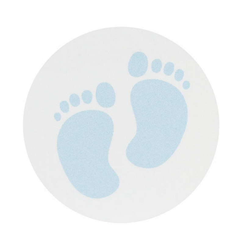 Sticker petits pieds bleus BUROMAC Baby Folly (2022) 576.101