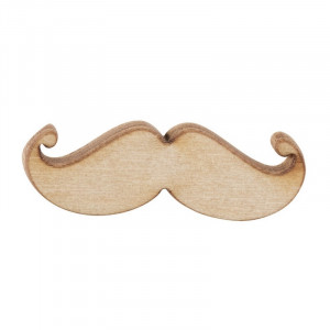 Motif à coller moustaches en bois BUROMAC Baby Folly (2022) 559.002