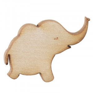 Motif à coller éléphant bois BUROMAC Baby Folly (2022) 559.007