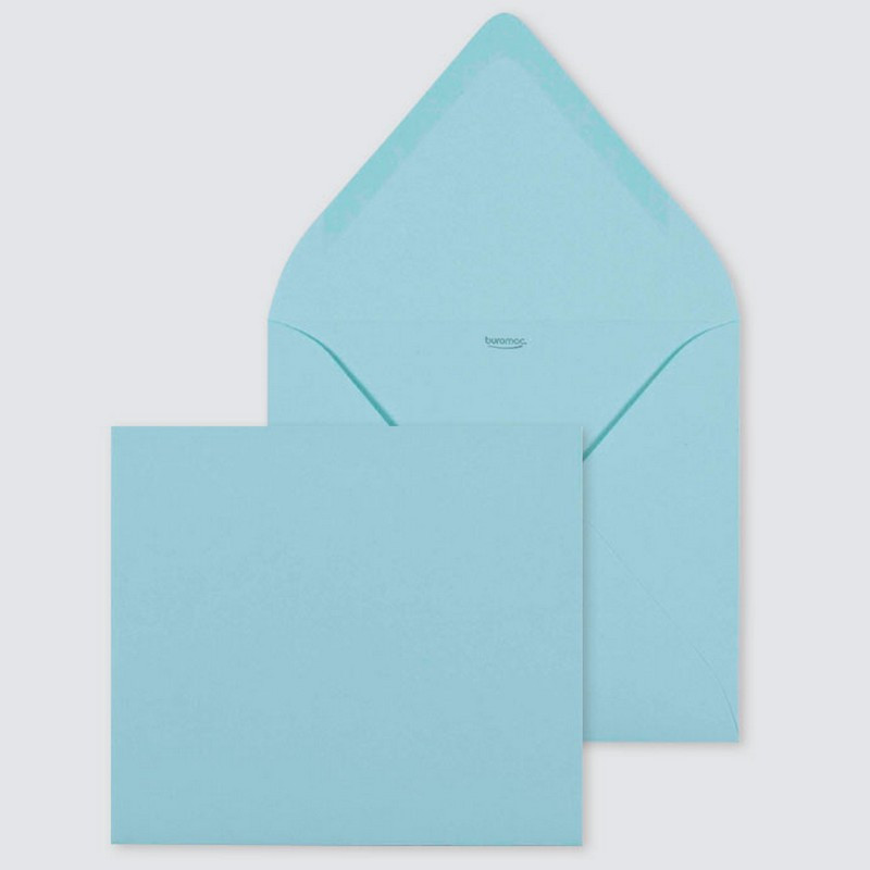 Enveloppe Bleu Ciel 140 x 125 - Buromac 99.016