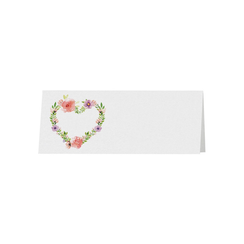 Marque Place chic nature fleur aquarelle Belarto Bohemian Wedding 727736