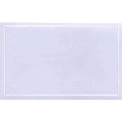 Enveloppe carte de remerciement funérailles, DECORTE 6501