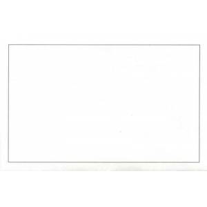 Enveloppe 135x85 mm, idéale pour la carte remerciement décès 6552.