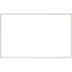 Carte de remerciement simple et classique, blanche avec un liseré gris clair