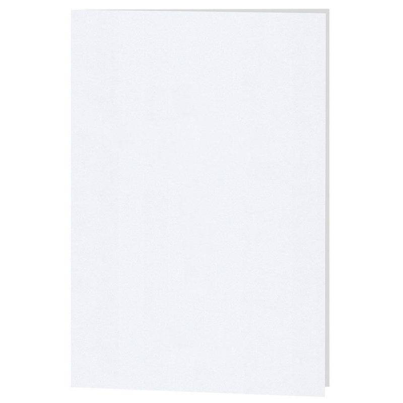 Menu mariage chic blanc irisé vierge Belarto 744305 Menu mariage chic blanc irisé vierge Belarto 744305