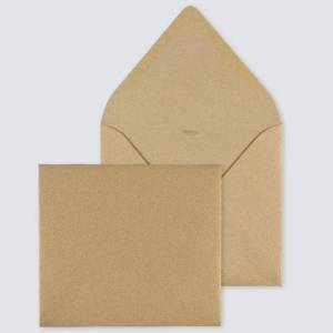 Enveloppe chic dorée carrée 170x170 BUROMAC 90.135