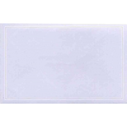 Enveloppe carte remerciement décès, deuil BUROMAC 670.033