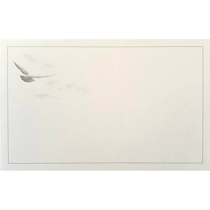 Carte de remerciement décès, deuil, funérailles, condoléances, obsèques oiseau DECORTE 6563 Carte de remerciement décès, deuil, funérailles, condoléances, obsèques oiseau DECORTE 6563