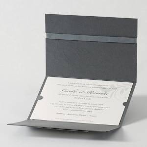 Invitation mariage ouverte pocketfold Buromac 103.058